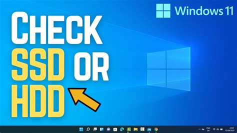 How to Check if Windows Laptop Has HDD or SSD and Its Type.
